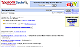 Suchmaschinen Screeshot Yahoo! Ranking