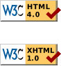 Logo W3C validator